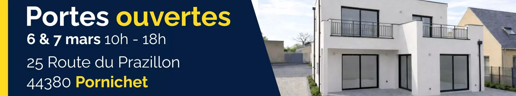 Bannière de pub format large po Pornichet