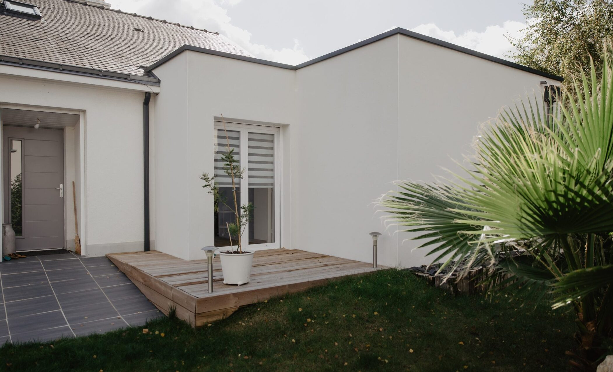 Extension de maison individuelle &agrave; Ste Luce sur Loire (44) - projet fini