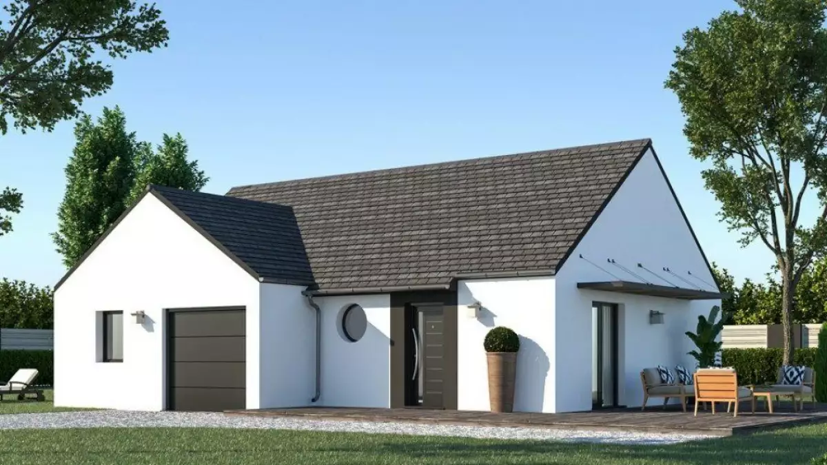maison traditionnelle toiture 2 pans