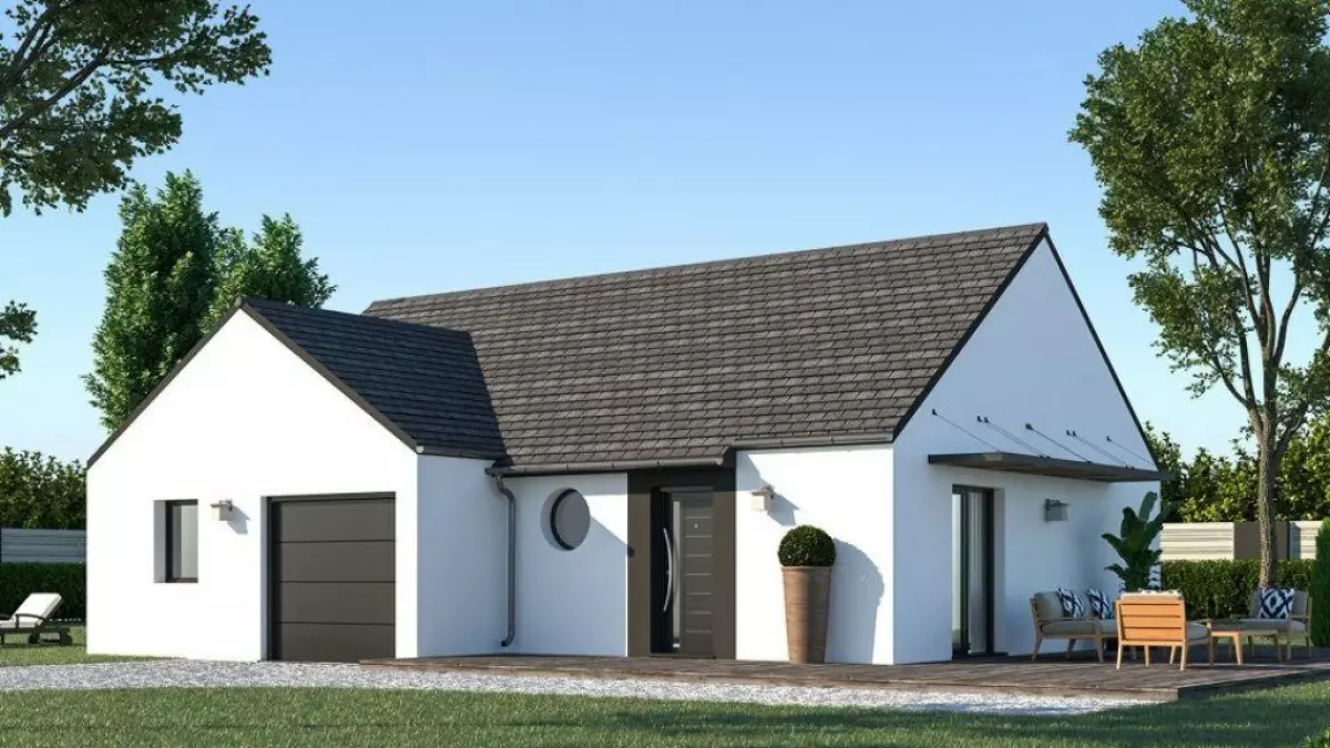 maison traditionnelle toiture 2 pans