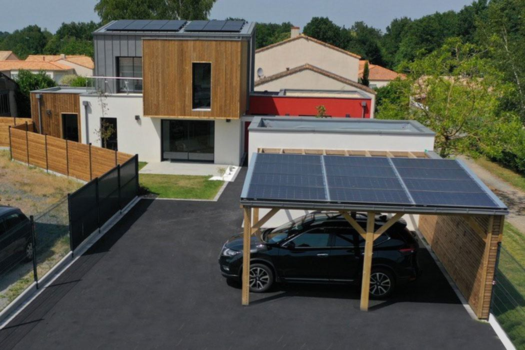 Une maison innovante : la maison Bâti Activ à Haute-Goulaine