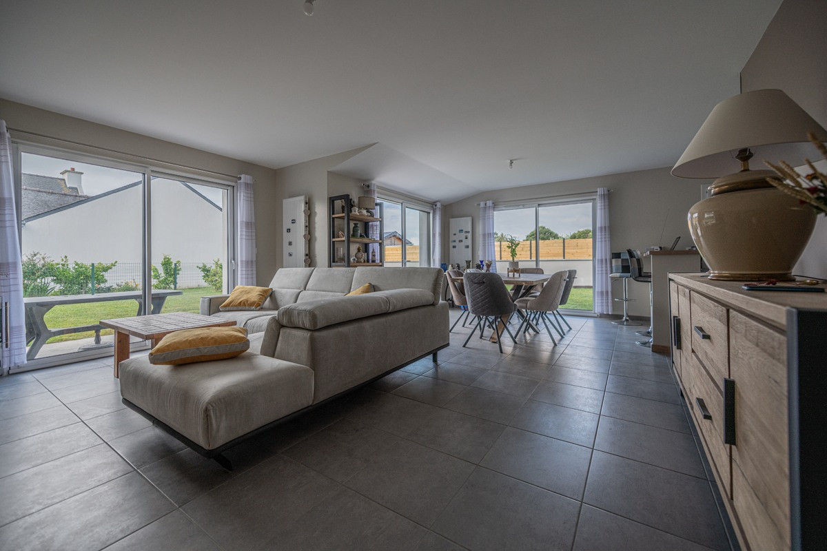 Plain-pied moderne dans le Finistère