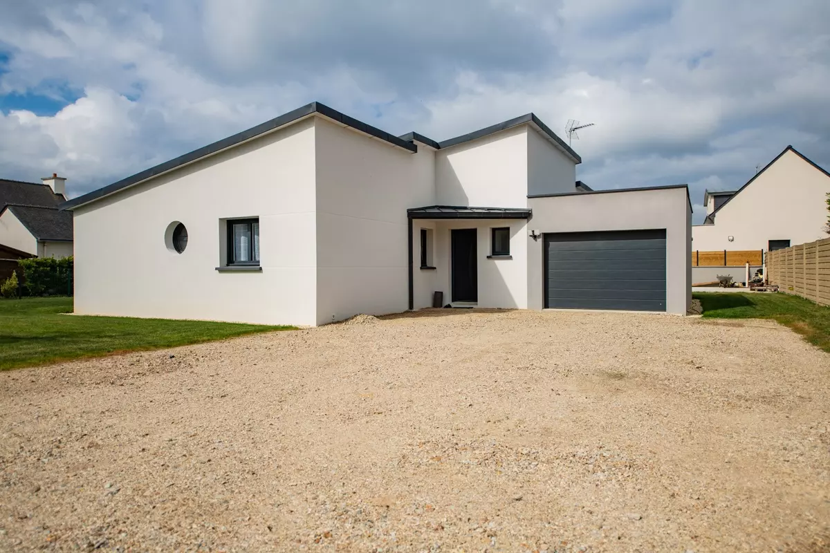 Maison Plain pied moderne Finistère 1