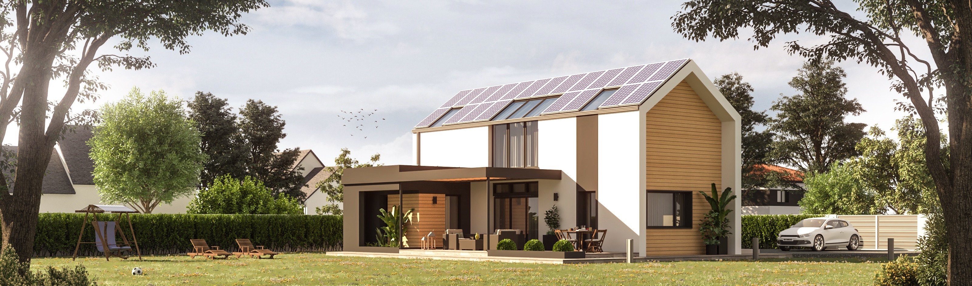 La maison positive Bâti Activ de St Carné - Dinan (35)