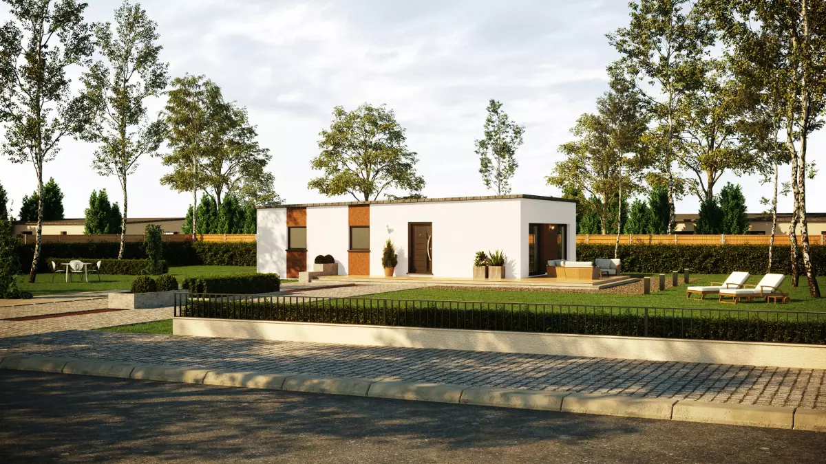 Maison plain pied moderne 80 m²