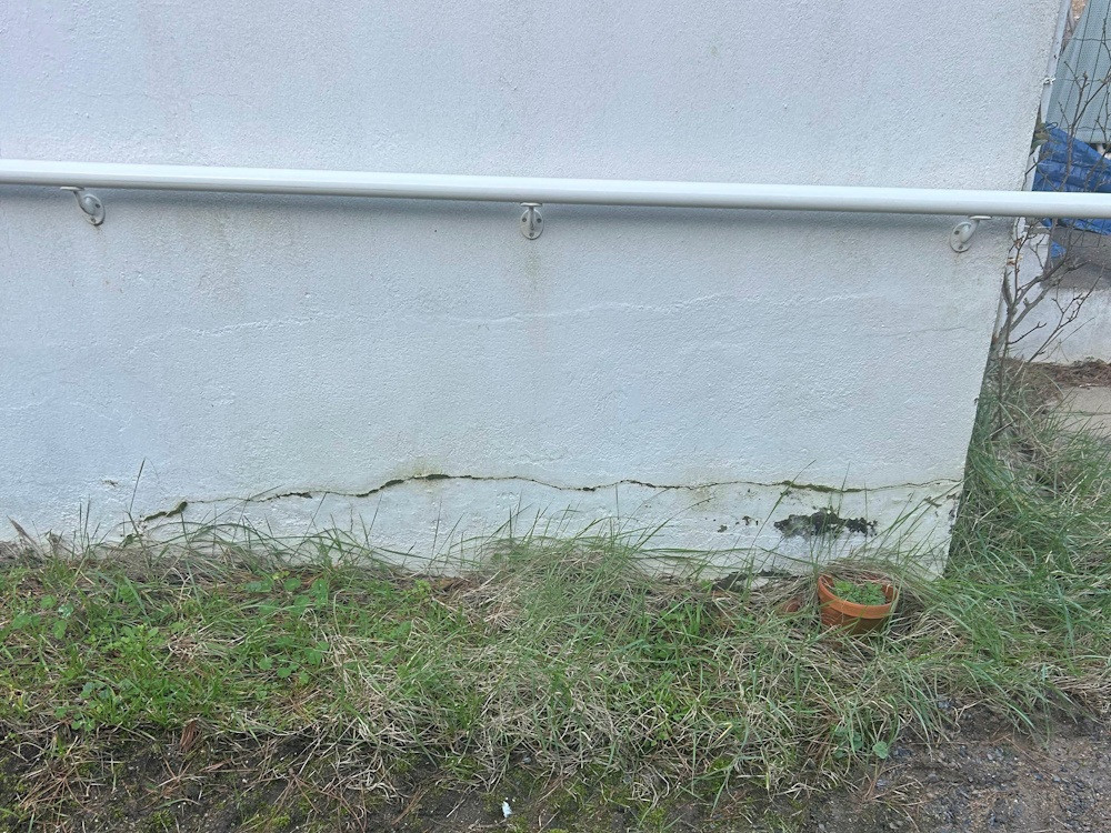 Fissures d&eacute;faut de fondation 2