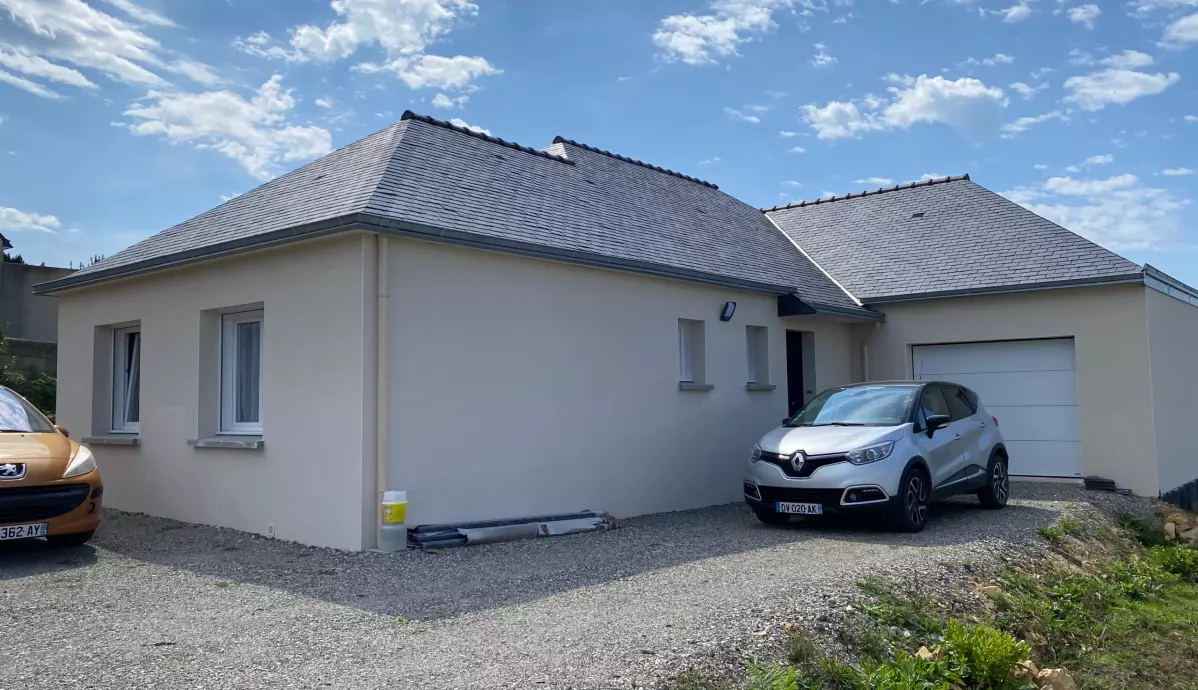 maison plain pied 2 chambres avec garage Telgruc-sur-mer 4