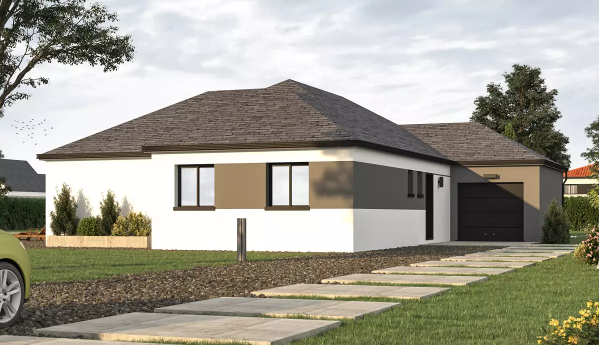 maison plain pied 2 chambres avec garage Telgruc-sur-mer 5