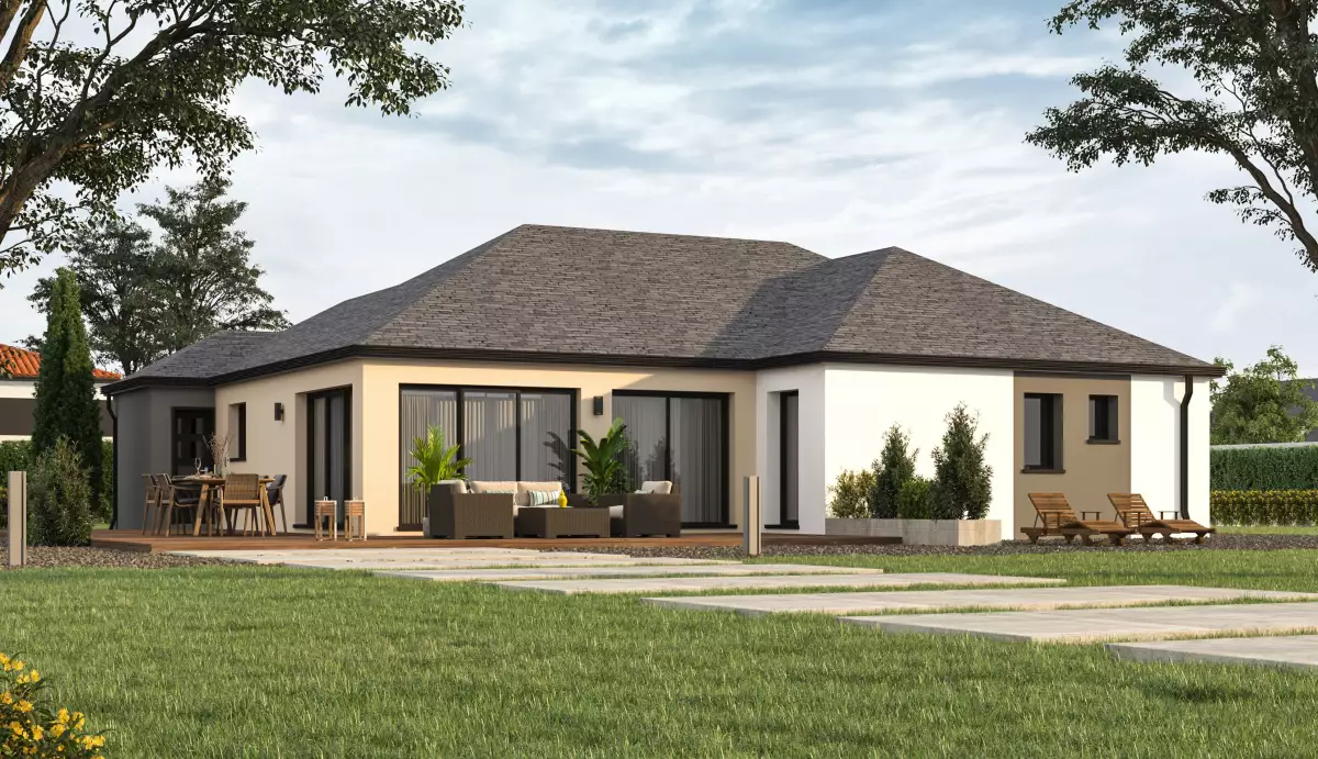 maison plain pied 2 chambres avec garage Telgruc-sur-mer 6