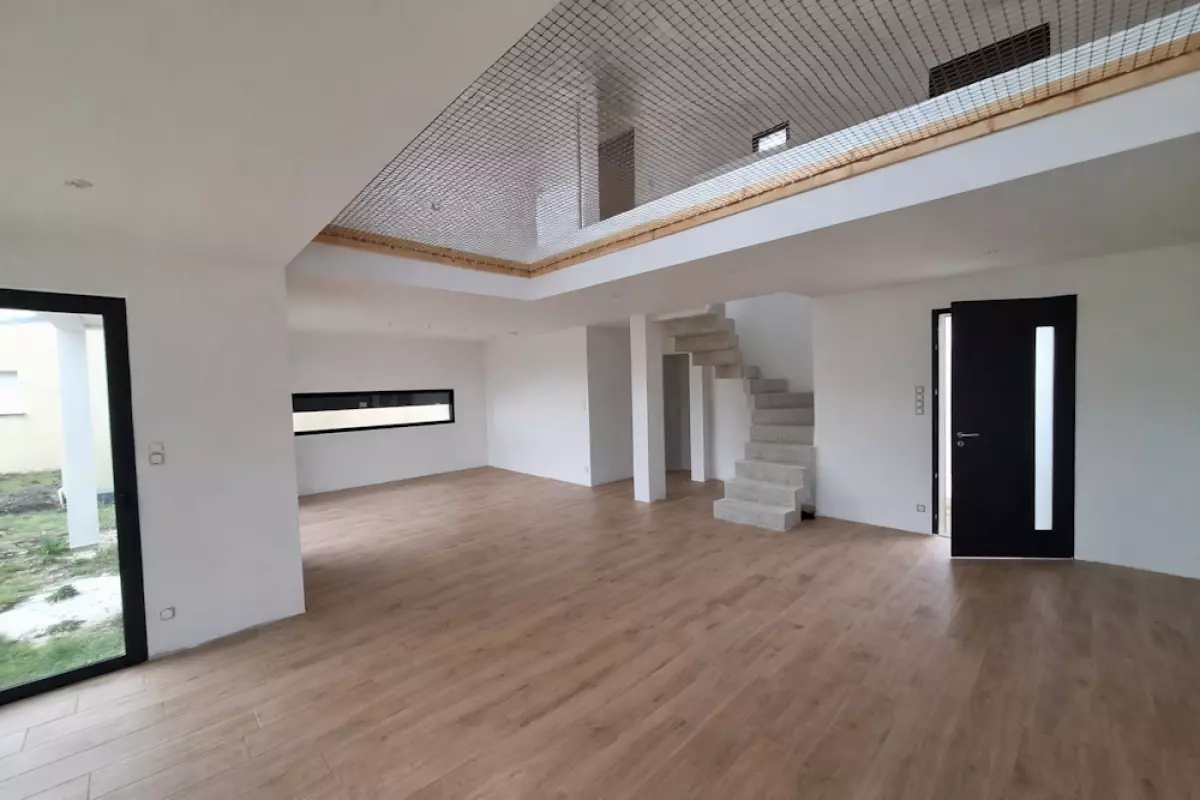 Intérieur moderne - construction maison Pornichet