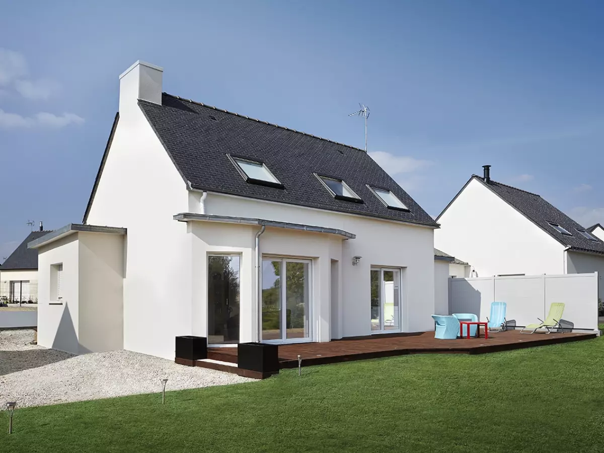 Maison construction traditionnelle 3 chambres en Bretagne 1
