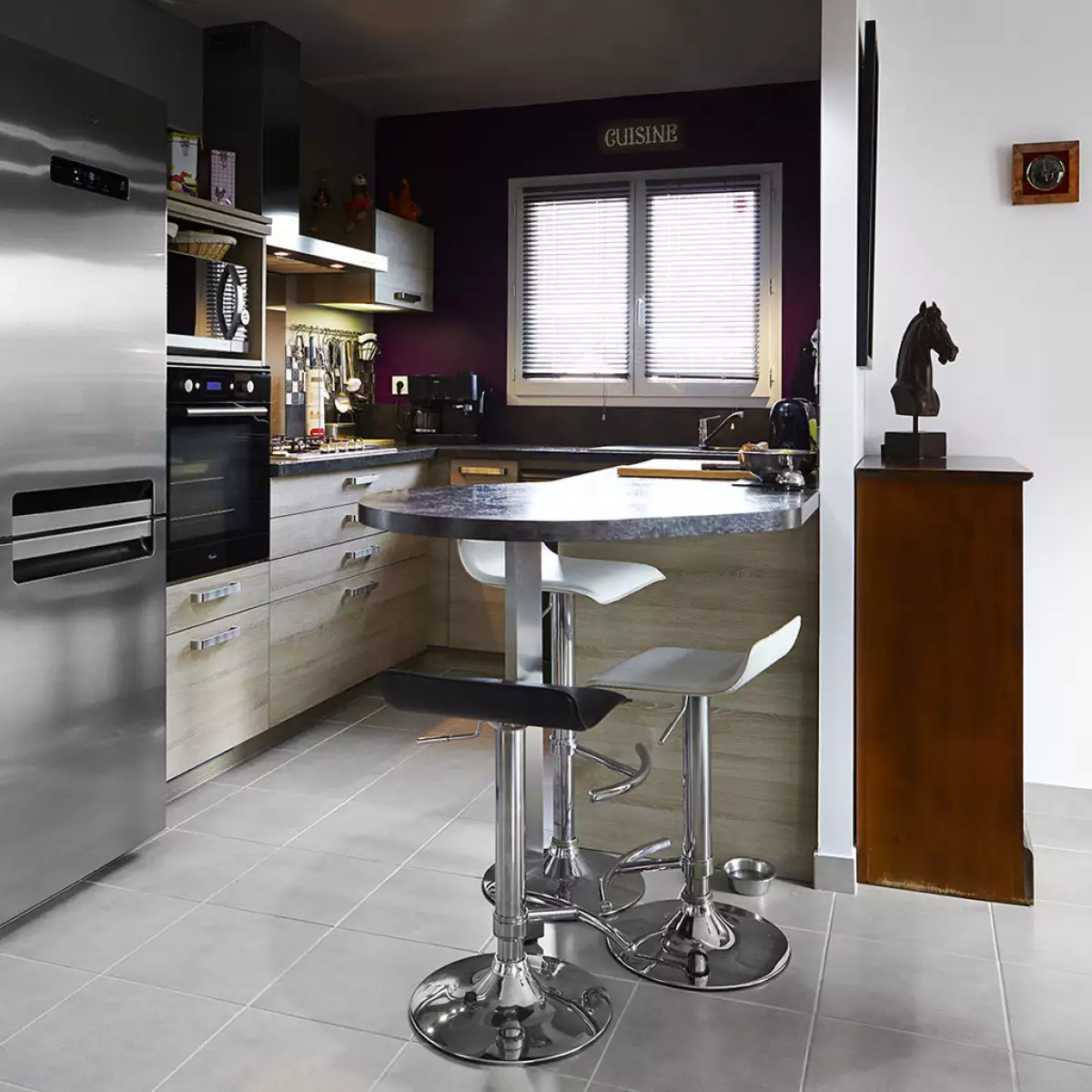 Maison implantation bioclimatique Mellac 4