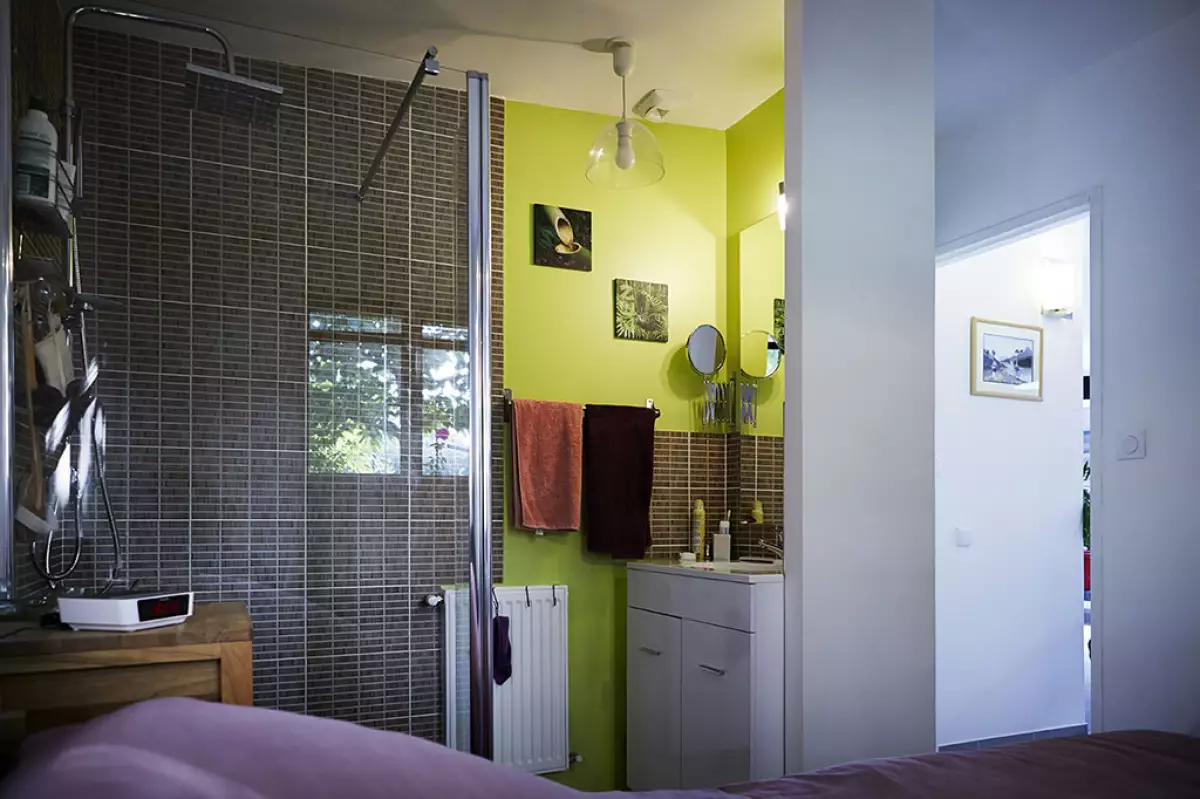 Maison implantation bioclimatique Mellac 6