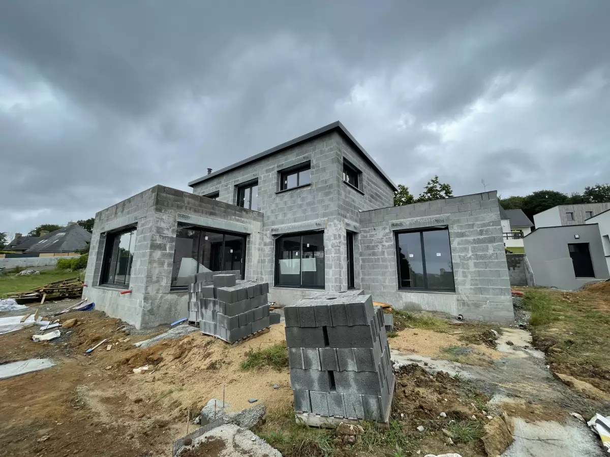 maison bioclimatique Bati Activ Finistere nord 7
