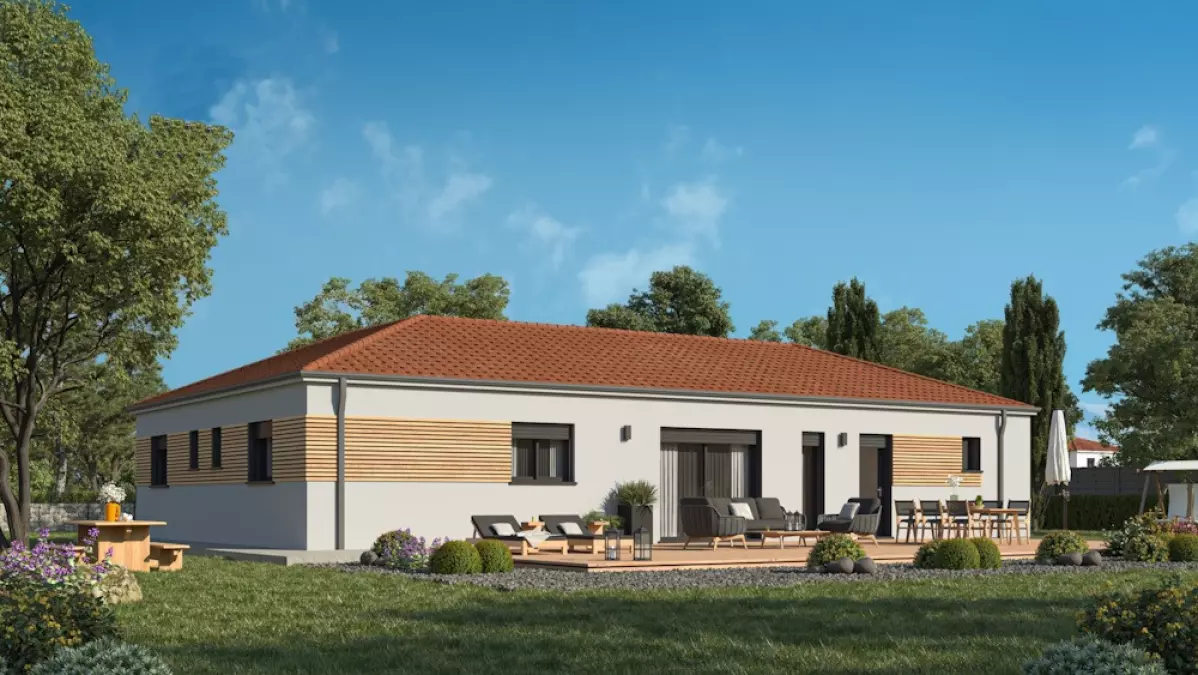 maison-ossature-bois-plain-pied-4-chambres-vue-jardin