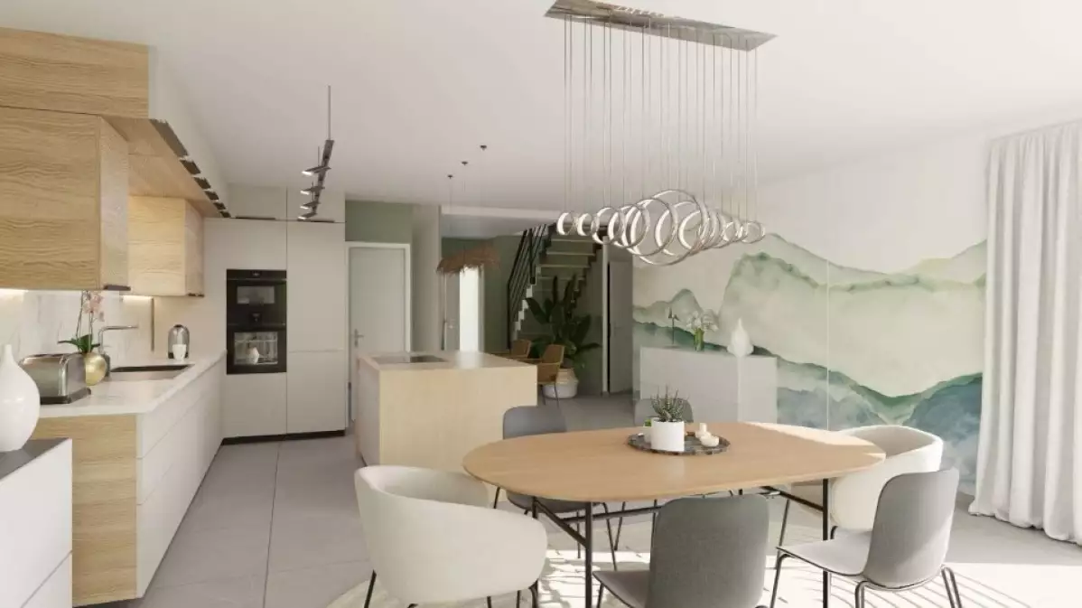 Maison à étage 3 chambres avec toit terrasse 117m2 EMERAUDE 1