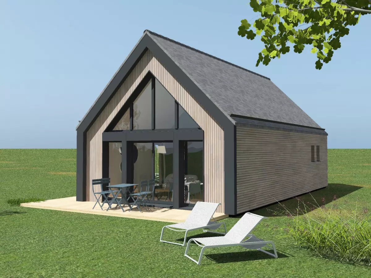 maison-ossature-bois-plain-pied- type-t2