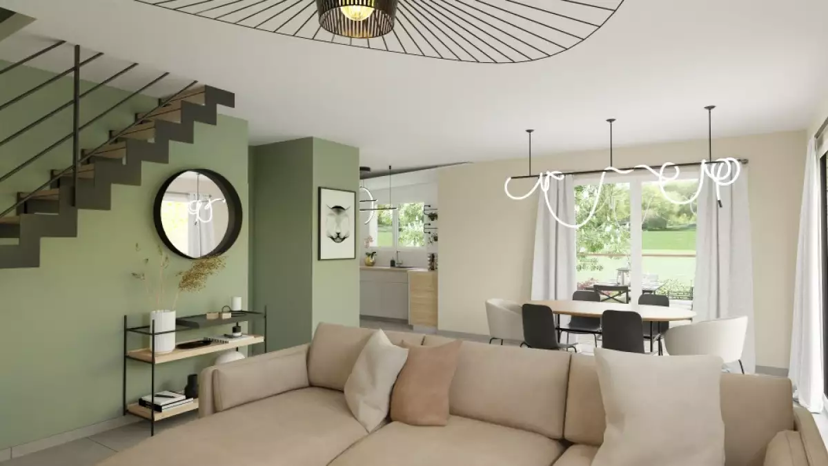 Maison étage 4 chambres 102m2 3
