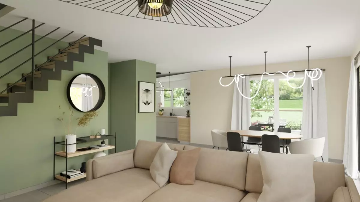 Maison étage 4 chambres 102m2 3