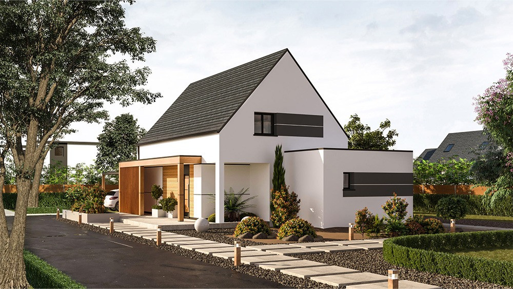 Maison à étage 4 chambres avec suite parentale