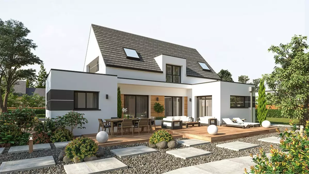 Maison à étage surface habitable de 140m²