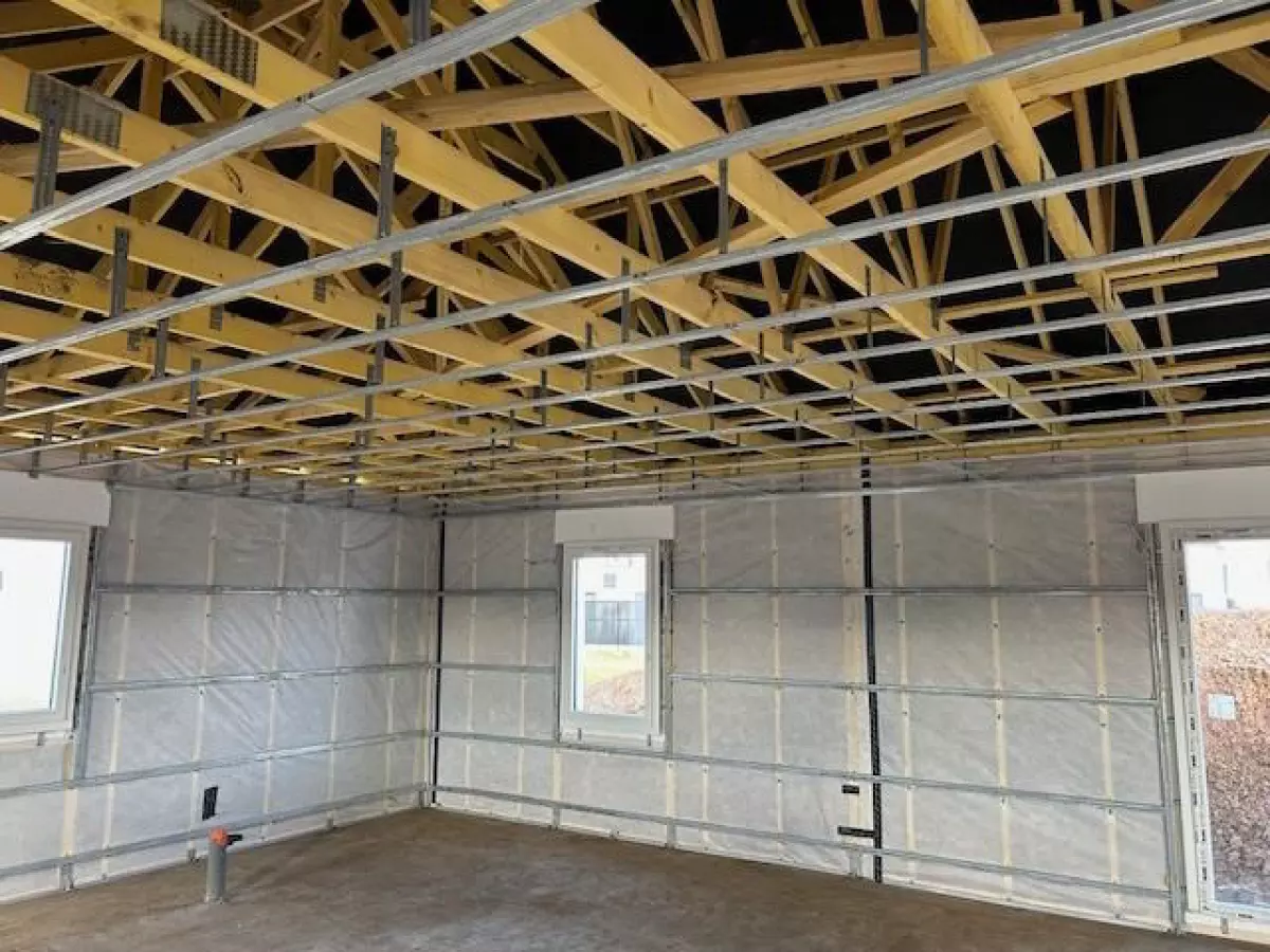 Pose maison ossature POBI 4 - Maisons de l'avenir