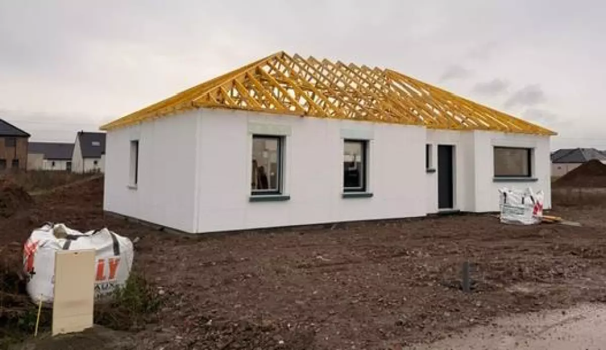 Pose maison ossature POBI 5 - Maisons de l'avenir