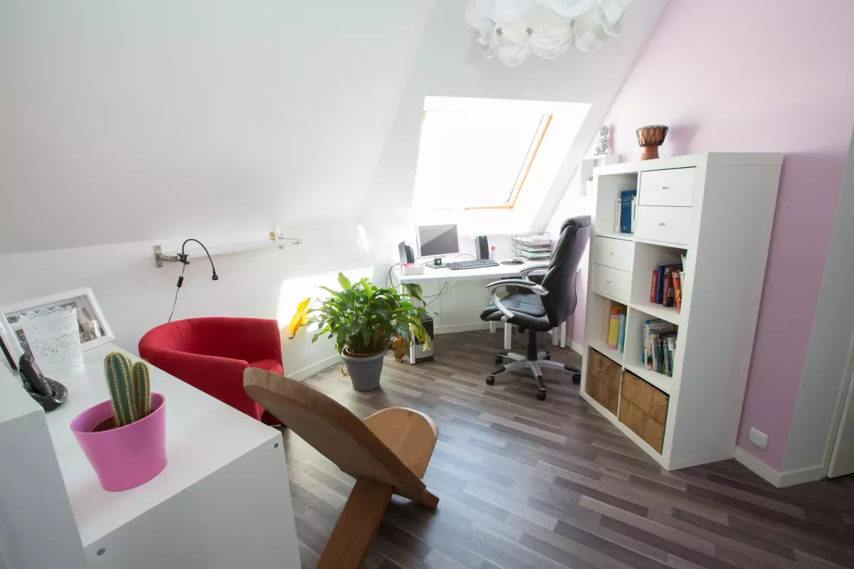 Espace de télétravail