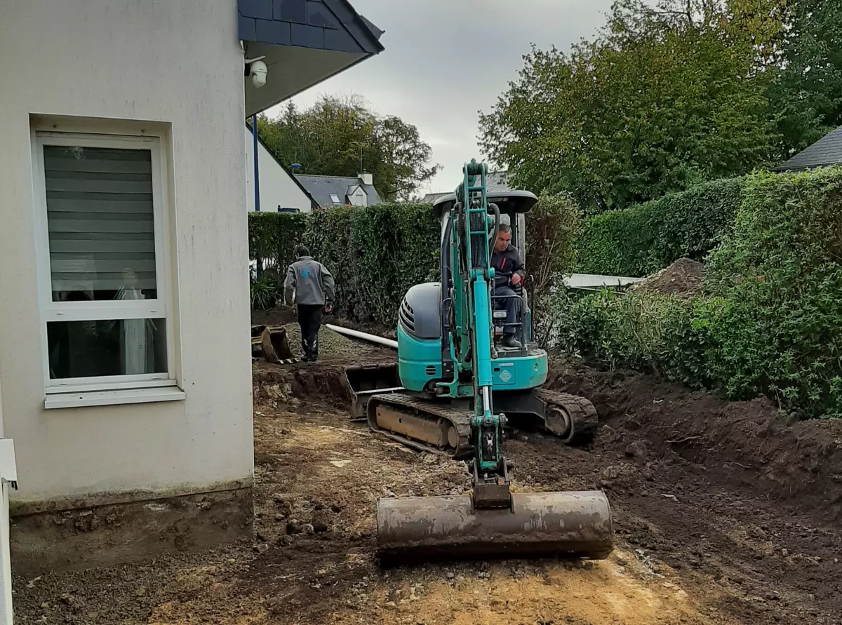 Extension de maison individuelle Bénodet 3