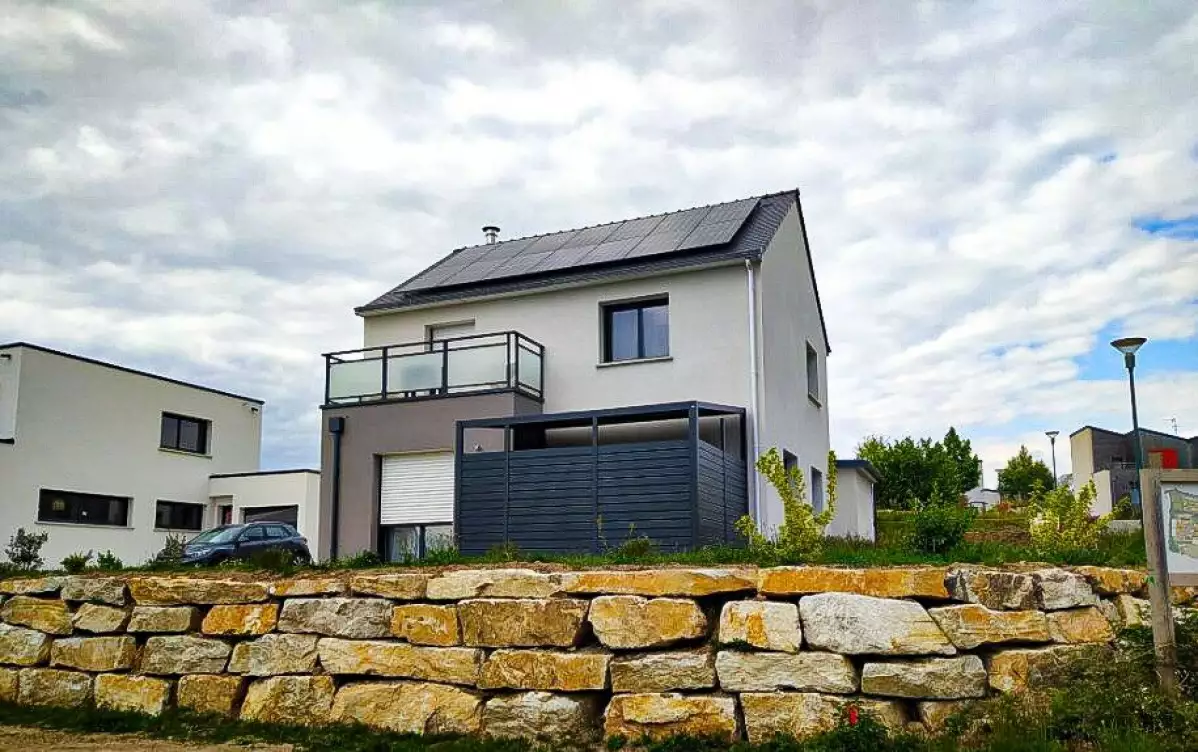 la maison bioclimatique Bâti activ réellement économe en énergie