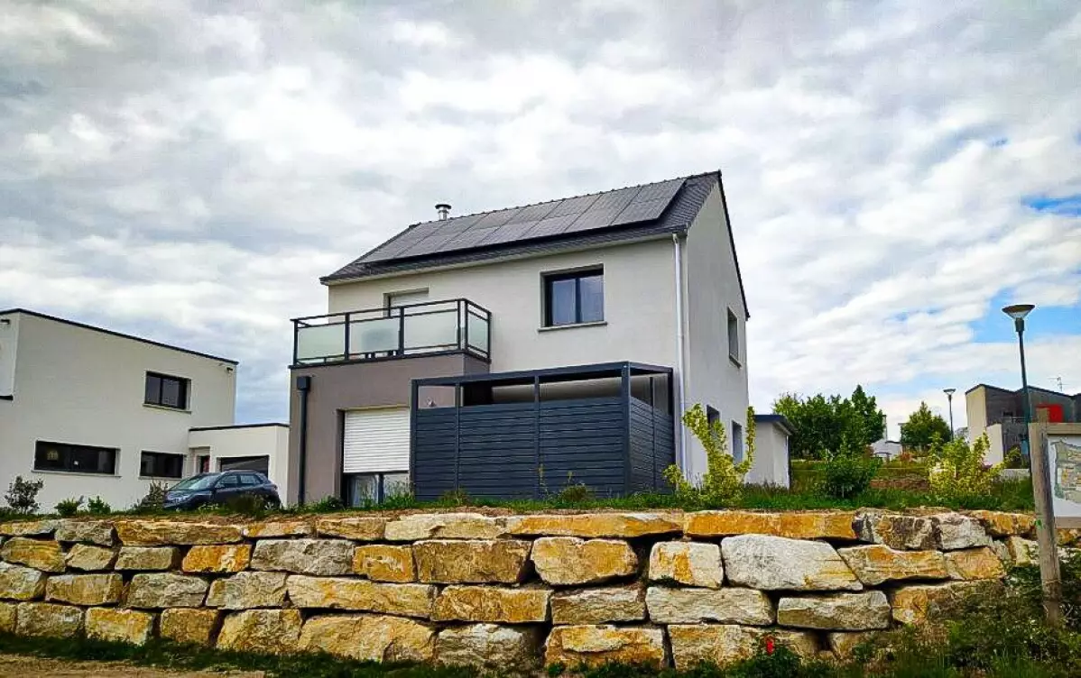 la maison bioclimatique Bâti activ réellement économe en énergie