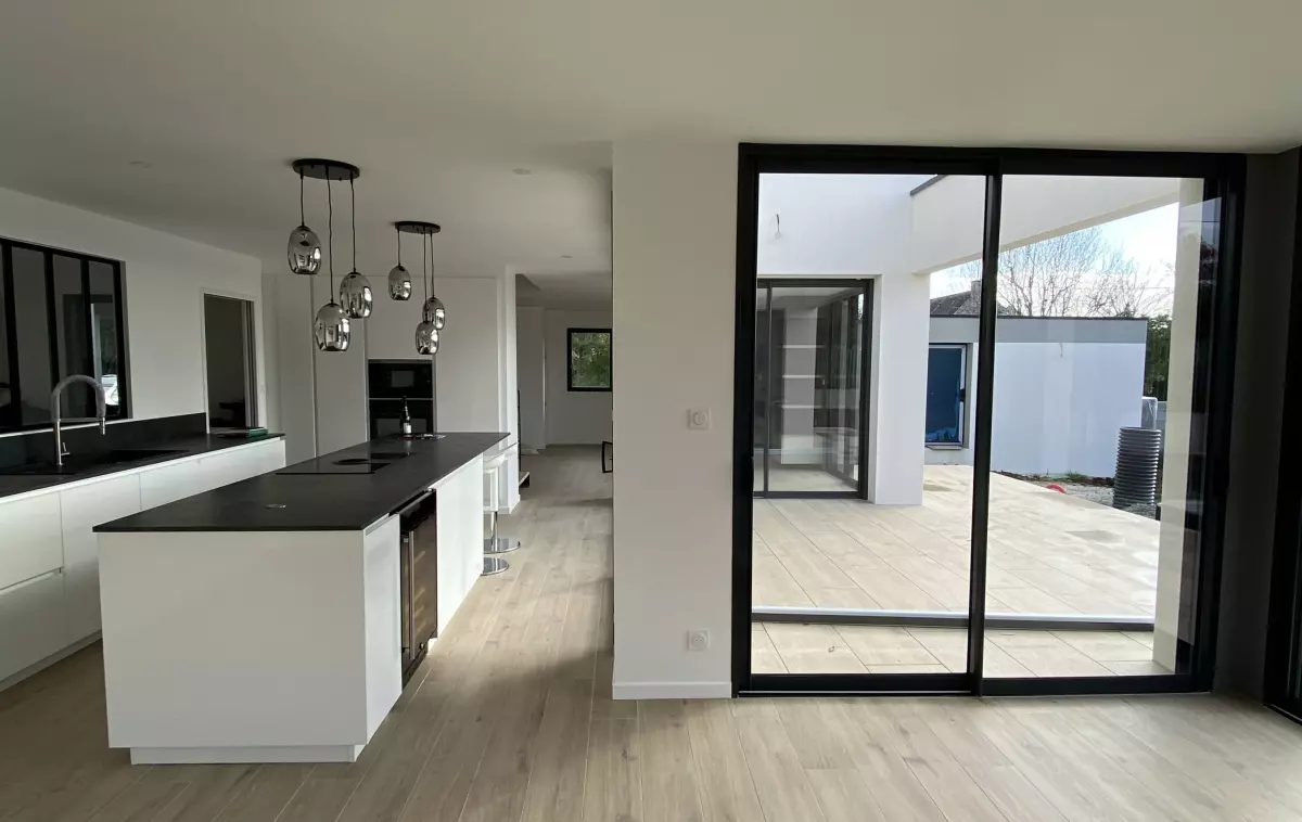 Construction maison d’architecte à Fouesnant 1