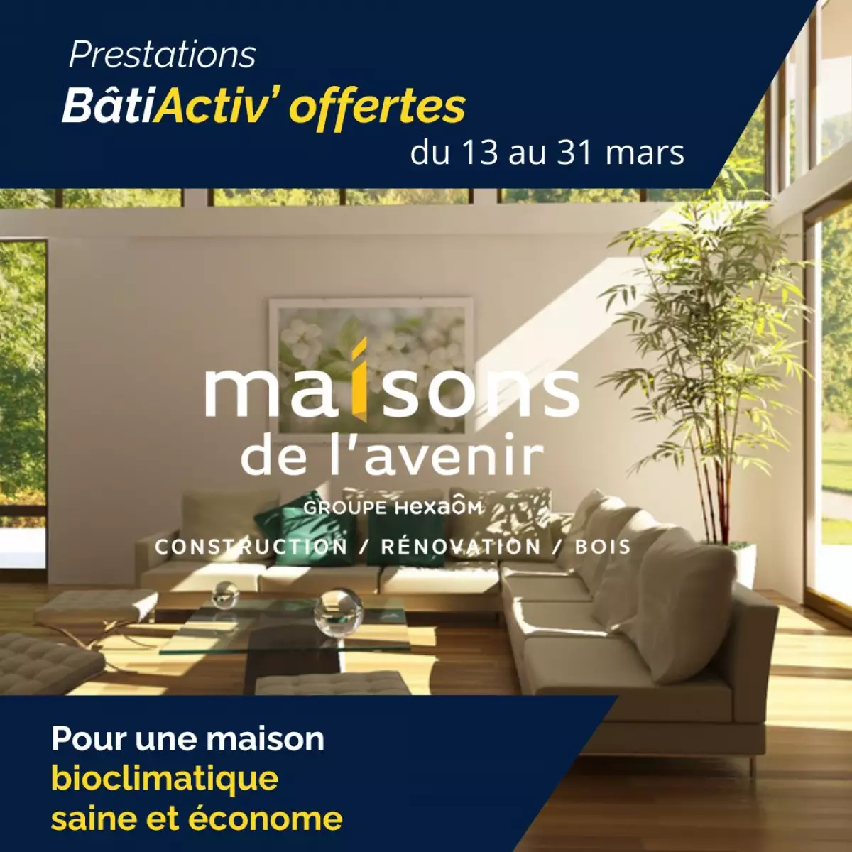 Offre spéciale BATI ACTIV mars 2026