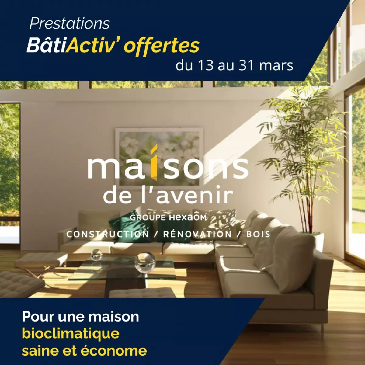 Offre spéciale BATI ACTIV mars 2026