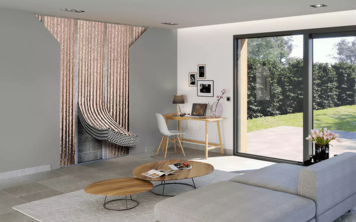 L’isolation alvéolaire HYBRIS de la maison bioclimatique Bâti Activ