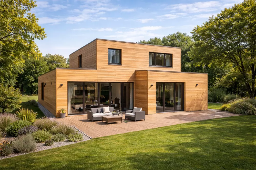 modèle de maison ossature bois