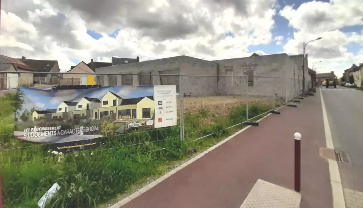 construction de logements à caractère social Saulnières 35 1