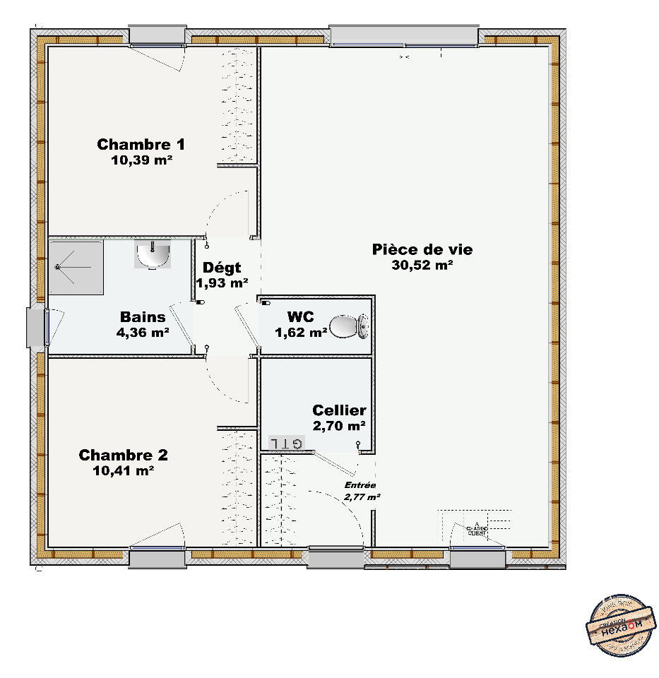 Maison à construire Tinténiac (35190) 2