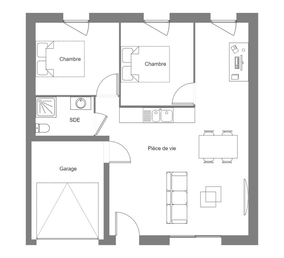 Maison à construire Tinténiac (35190) 2
