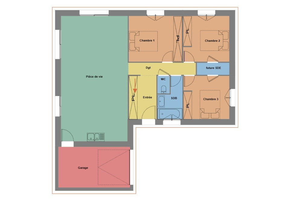 Maison à construire Loperhet (29470) 3