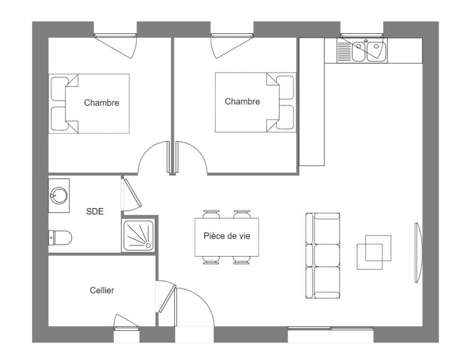 Maison à construire Lesneven (29260) 3