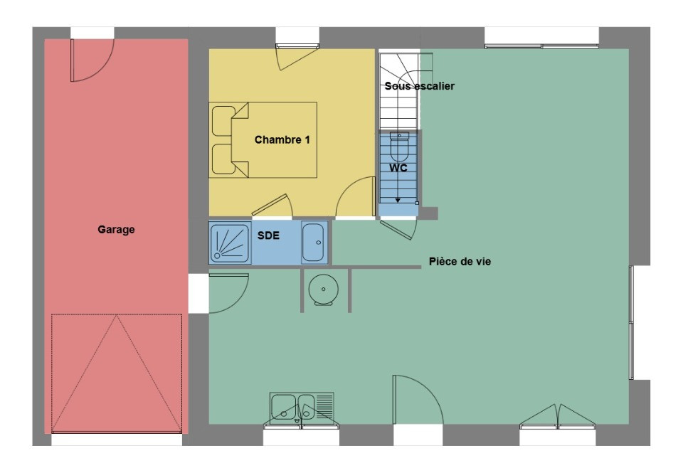Maison à construire Plounévez-Lochrist (29430) 3