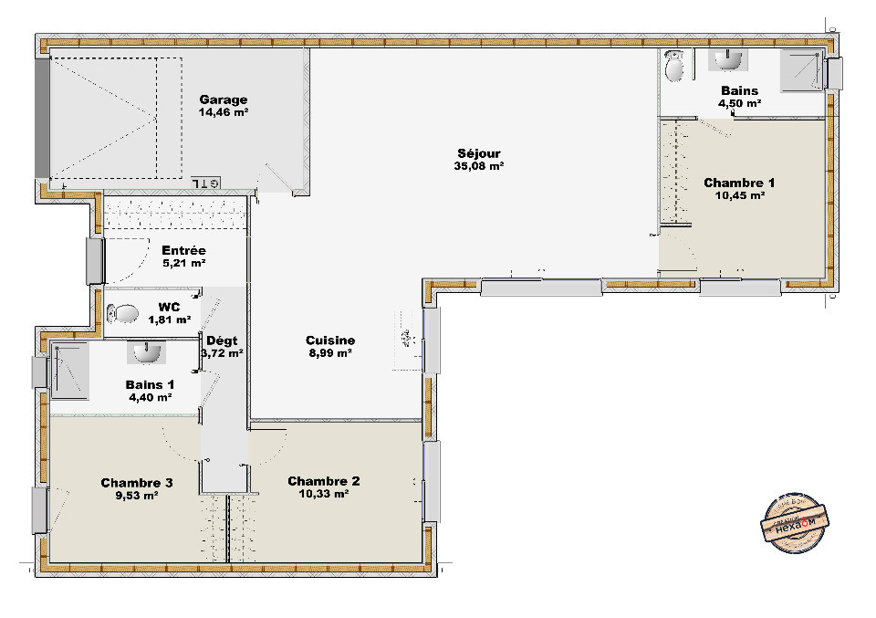 Maison à construire Lesneven (29260) 2