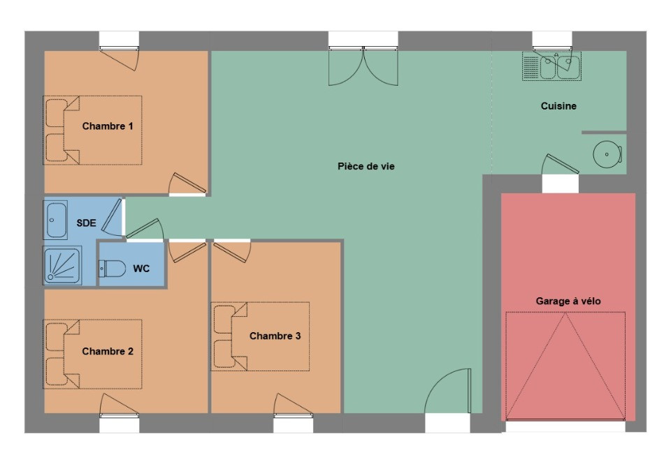 Maison à construire Guidel (56520) 3
