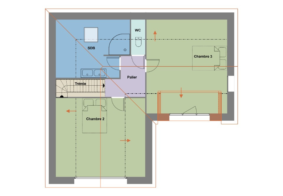 Maison à construire Tinténiac (35190) 3