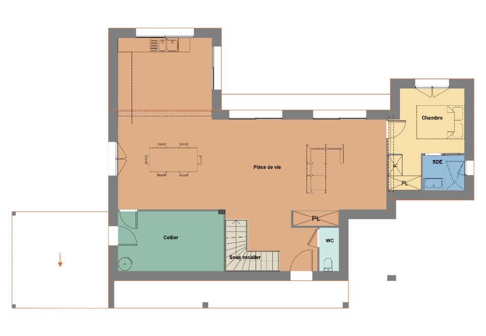 Maison à construire Pontivy (56300) 1