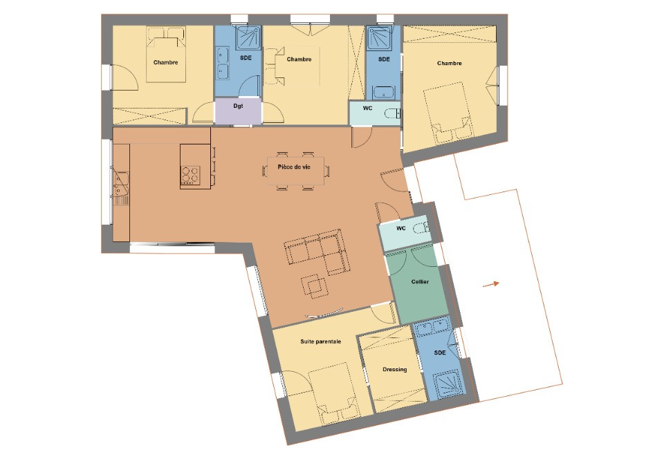 Maison à construire Loperhet (29470) 3