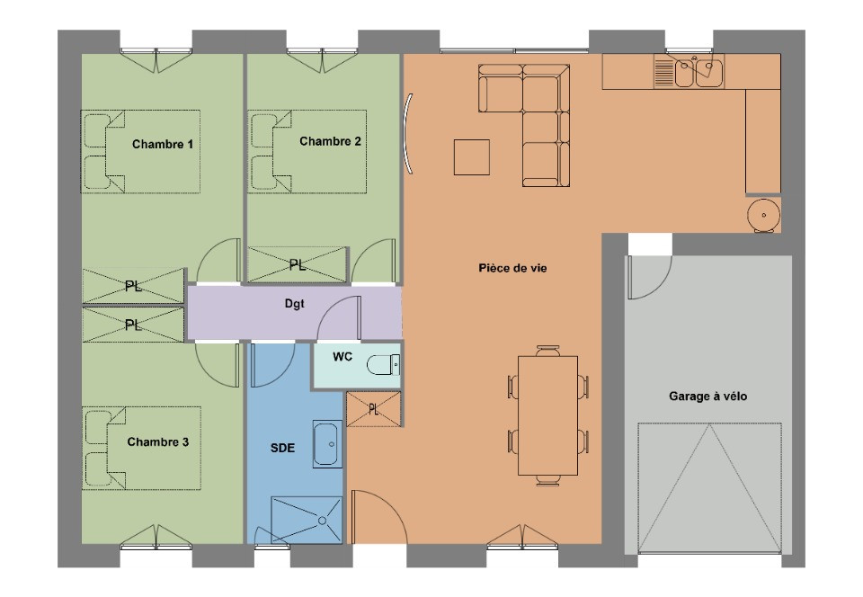 Maison à construire Saint-Jean-Trolimon (29120) 2