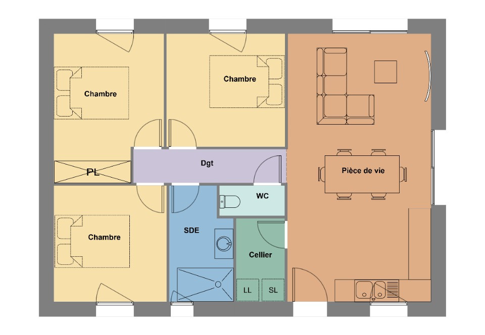 Maison à construire Quimperlé (29300) 3