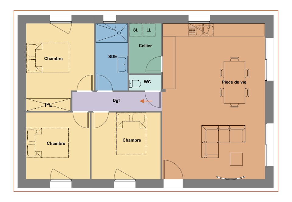 Maison à construire Besné (44160) 3